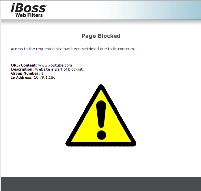 iBoss filter protects students, but hinders full internet access