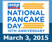 IHOP celebrates National Pancake Day with free pancakes