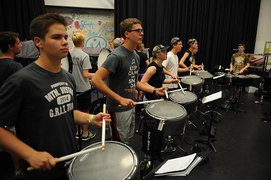 Winter Drumline competes to be the best