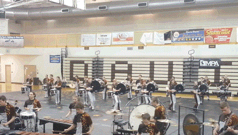 Winter Drumline marches way to Championships