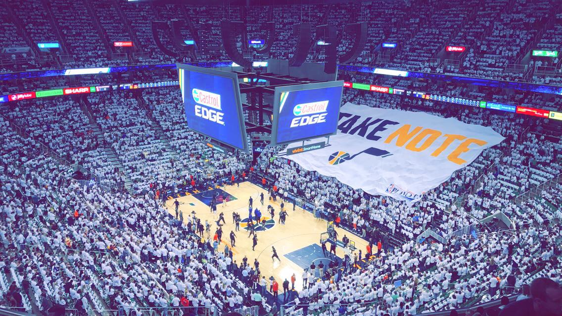 Utah+Jazz+Fans+Enjoy+Return+to+Playoffs