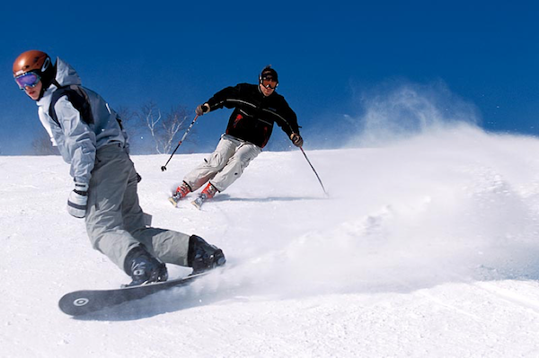 Snowboarding VS. Skiing