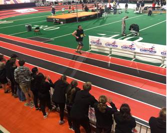 Davis Indoor Track Club: Team unites to overcome adversity at Simplot Games