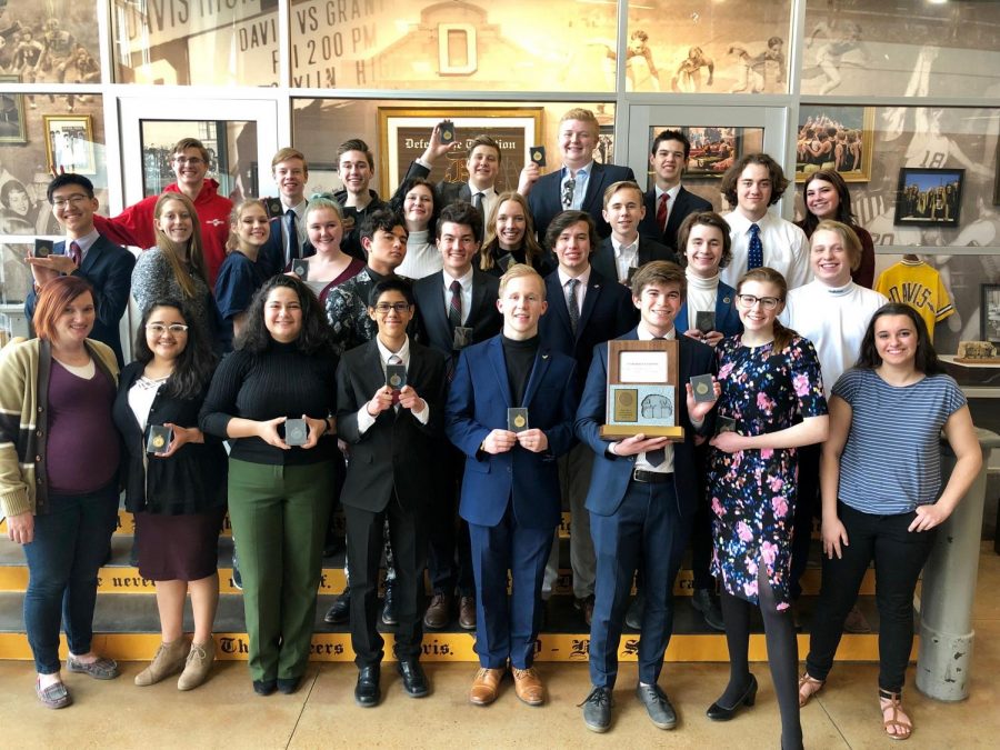 Davis High debaters succeed at National Qualifiers