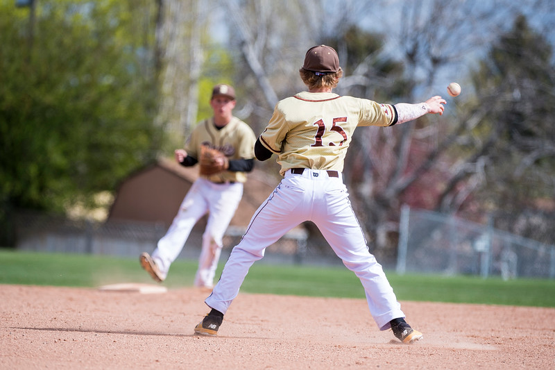 Clearfield hosted Davis High in regional baseball play at Clearfield High School, in Clearfield, on Friday, April 20, 2018.