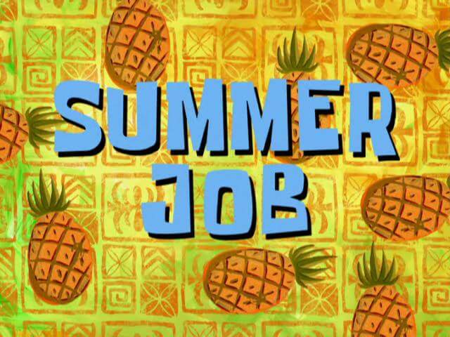 Tips on getting a summer job