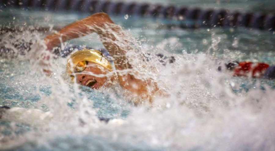 Sam Carlson swims his way to amazing new records