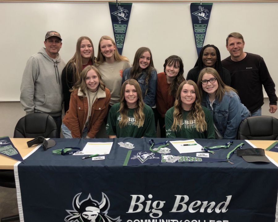 Britney and Danielle sign to Big Bend Community College