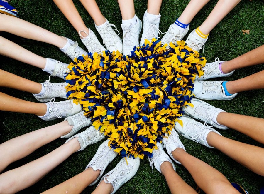 Squad Cheerleading Tennis Shoes Heart Cheer