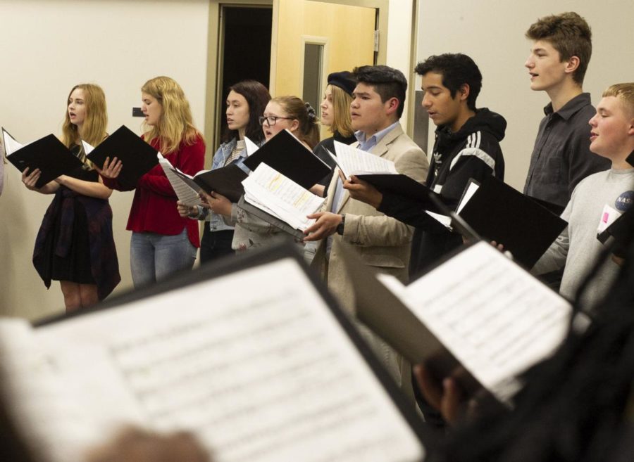 New voices enter the Davis High School choirs.
