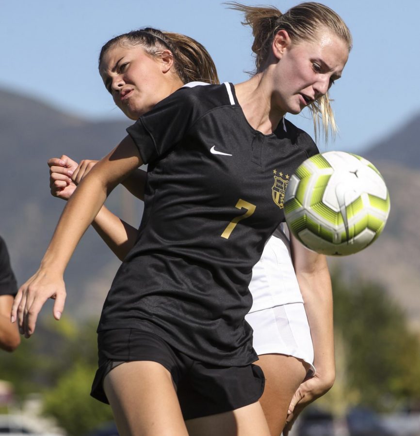 The Davis High lady darts soccer stunned as the Lancers ruin their perfect season