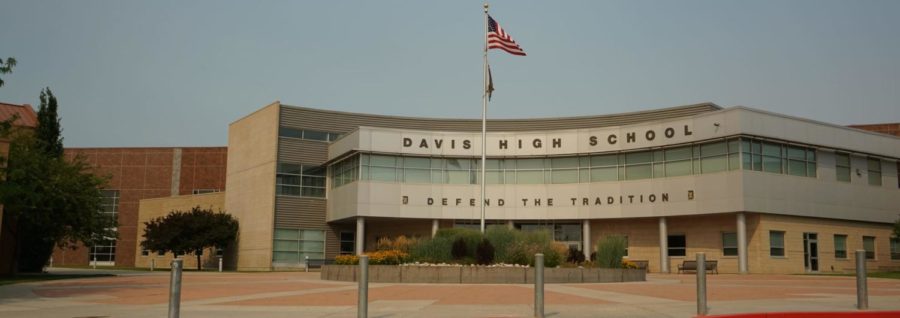 What is underneath Davis High School?