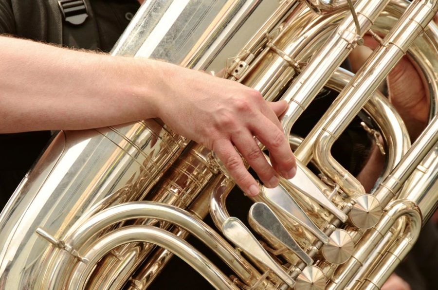 Davis High Marching band lights up the stage with Boogie Beethoven